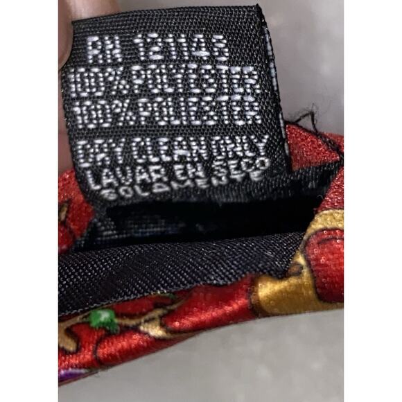 Tie Tales Mens Tie Christmas Reindeer & Lights. Pre-tied W/zipper. Adjustable. - Picture 5 of 5